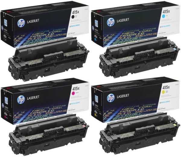 HP W2030X W2031X W2032X W2033X / 415X Toner Multipack CMYK (4er Set)