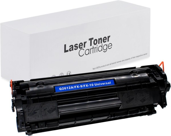 Alternativ zu HP Q2612A / 12A Toner Black