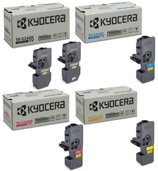 Kyocera TK-5240 Toner Multipack CMYK (5er Set)