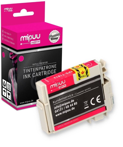 Mipuu Tinte ersetzt Epson 18 XL / C13T18134010 Magenta