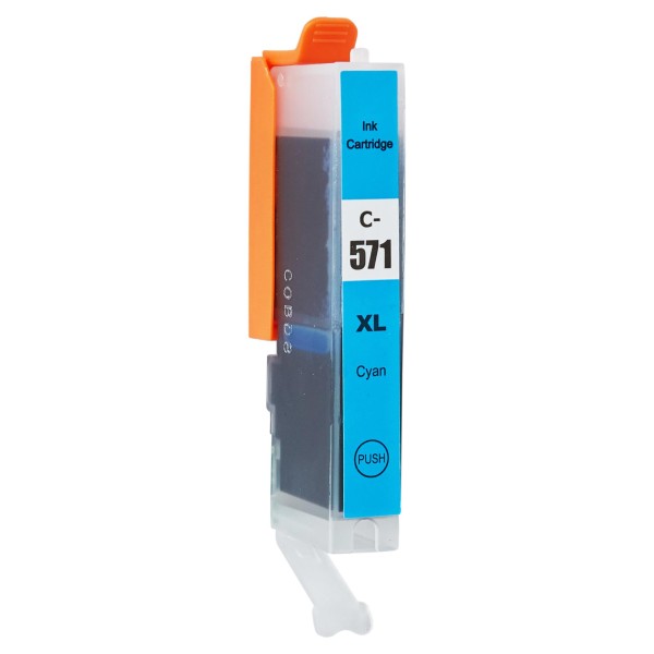 Alternativ zu Canon CLI-571C XL / 0332C001 Tinte Cyan
