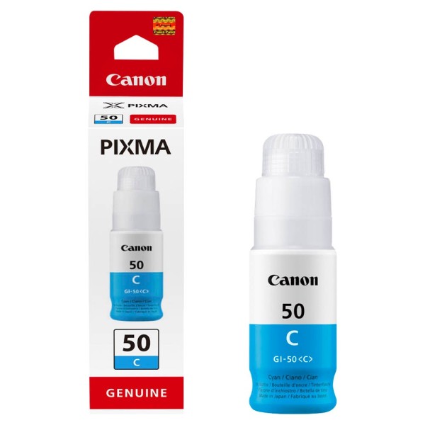 Canon GI-50 / 3403C001 Nachfüll-Tinte Cyan 70 ml
