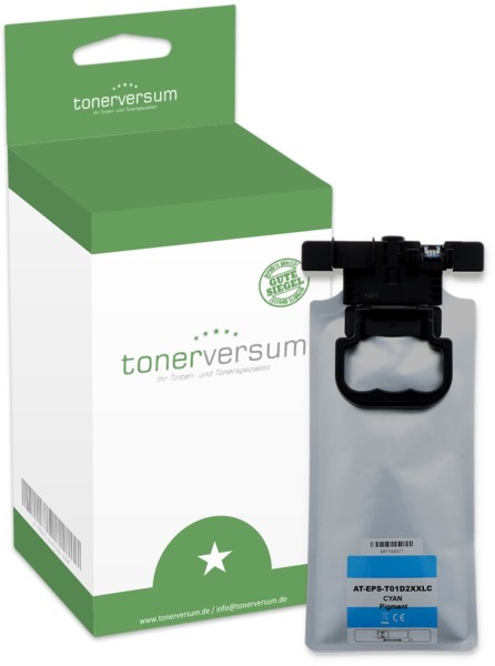 Alternativ zu Epson C13T01D200 Tinte Cyan XXL