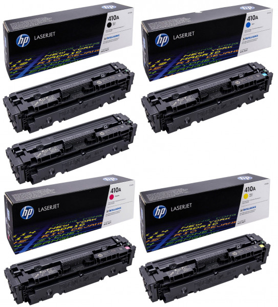 HP CF410A CF411A CF412A CF413A / 410A Toner Multipack CMYK (5er Set)