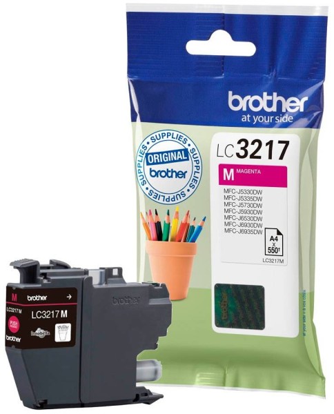 Brother LC-3217M Tinte Magenta